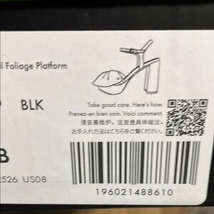 Kate Spade Black Platform Shoes with Chic Elegance - Lucie Tropical Foliage Silk